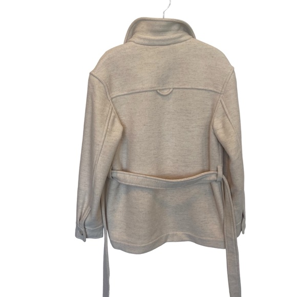 & Other Stories Blush Wool Blend Utility Style Jacket Size S - Picture 7 of 16